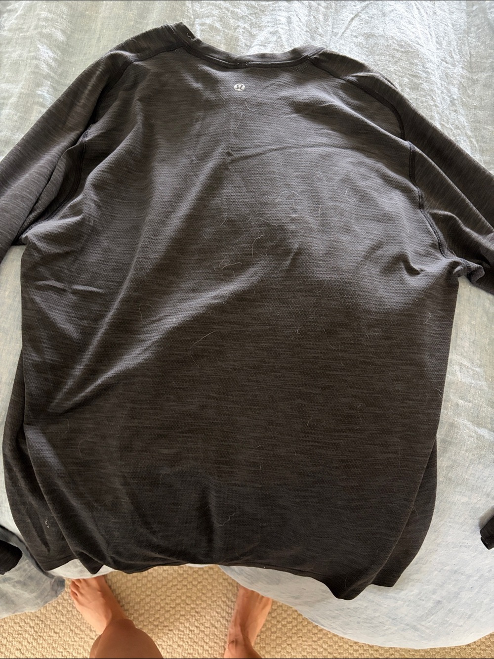 Lululemon Black Long Sleeve Metal tech Large